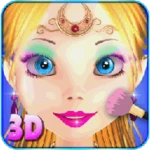 princess fairy - hair salon game android application logo